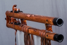 Cocuswood Native American Flute, Minor, Mid F#-4, #O28Aa (10)